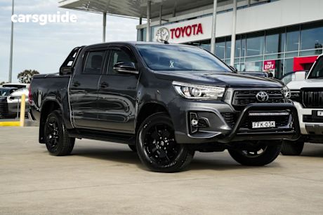 Grey 2020 Toyota Hilux Double Cab Pick Up Rogue (4X4)