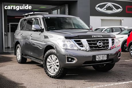 Grey 2017 Nissan Patrol Wagon TI-L (4X4)