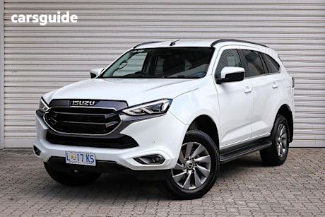 White 2023 Isuzu MU-X Wagon LS-U 4X4