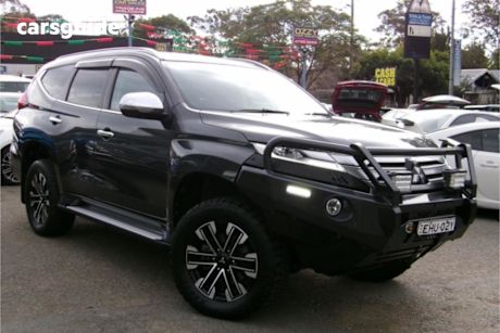 Grey 2020 Mitsubishi Pajero Sport Wagon Exceed (4X4) 7 Seat