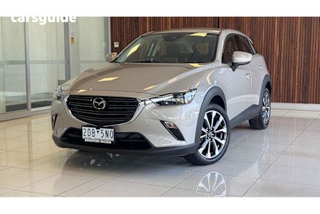Silver 2025 Mazda CX-3 SUV G20 PURE F