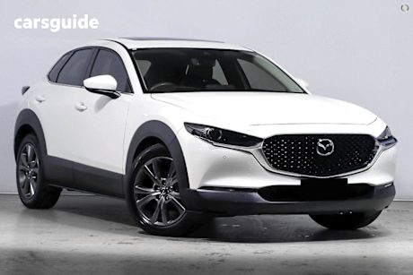 White 2025 Mazda CX-30 SUV G25 ASTINA F