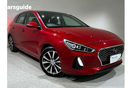 Red 2020 Hyundai I30 Hatch PREMIUM F