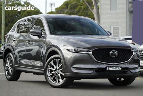 Grey 2021 Mazda CX-5 Wagon AKERA 4X4