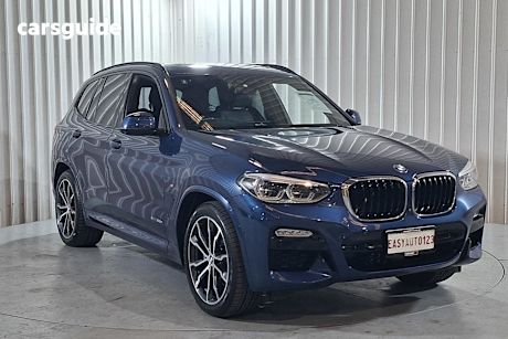 Blue 2017 BMW X3 Wagon Xdrive 30I