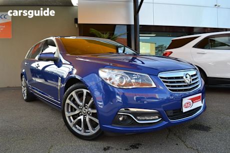 Blue 2017 Holden Calais Sportswagon V