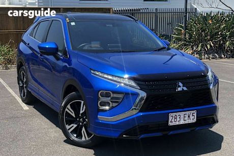 Blue 2022 Mitsubishi Eclipse Cross Wagon Exceed (2WD)