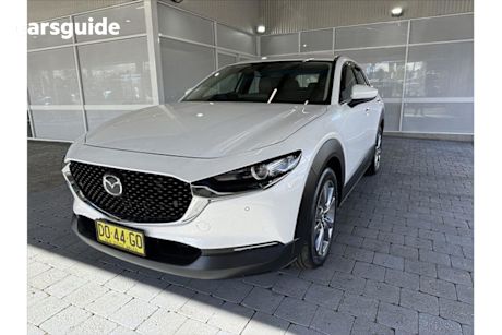 White 2023 Mazda CX-30 Wagon G20 Touring (fwd)