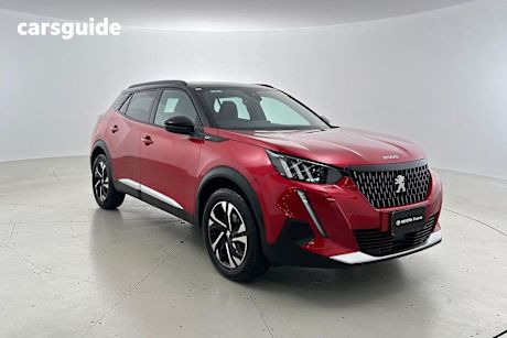 Red 2022 Peugeot 2008 Wagon GT F