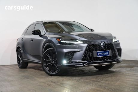 Grey 2023 Lexus RX500H Wagon F Sport Performance Hybrid