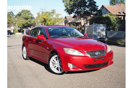 Red 2005 Lexus IS350 OtherCar