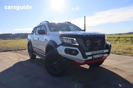 White 2023 Nissan Navara Dual Cab Pick-up PRO-4X (4X4)