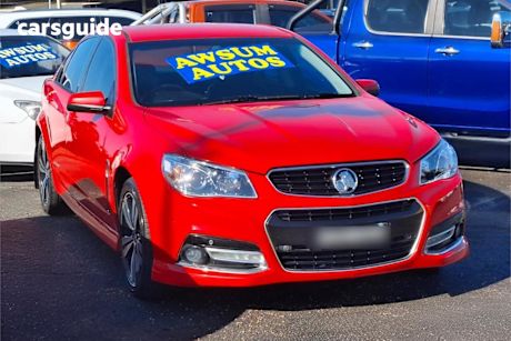 Red 2015 Holden Commodore Sedan SV6 Storm