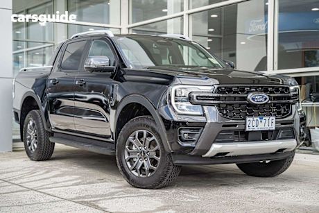 Black 2024 Ford Ranger Double Cab Pick Up Wildtrak 2.0 (4X4)