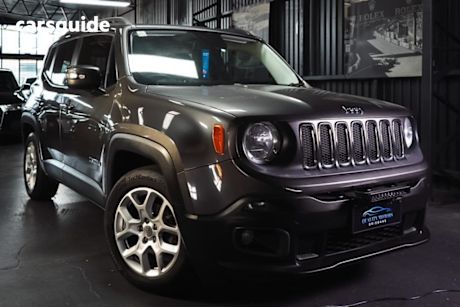 Grey 2017 Jeep Renegade Wagon Longitude