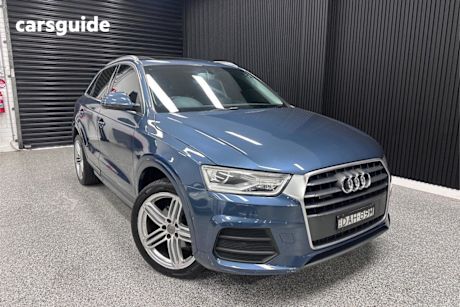 Blue 2015 Audi Q3 Wagon 2.0 Tfsi Sport Quattro