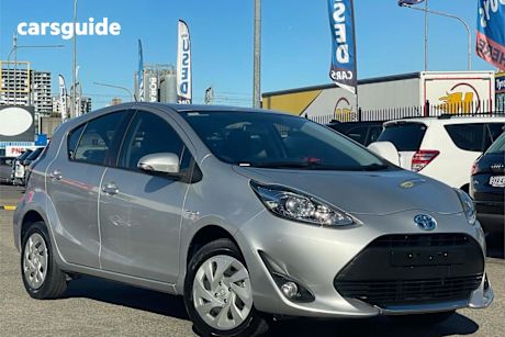 Silver 2019 Toyota Prius-C Hatchback Hybrid