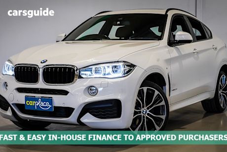 White 2018 BMW X6 Coupe Xdrive 30D