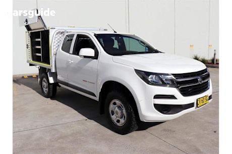 White 2019 Holden Colorado Space Cab Chassis LS (4X4)