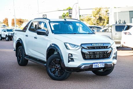 White 2021 Isuzu D-MAX Crew Cab Utility X-Terrain (4X4)