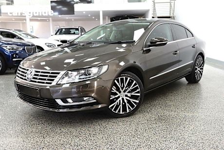 Brown 2012 Volkswagen Passat Coupe CC 125 TDI