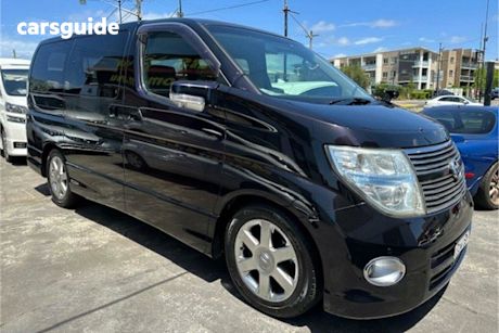 Black 2008 Nissan Elgrand OtherCar Highway Star