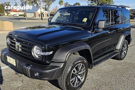 Black 2025 GWM Tank 300 Wagon Ultra Diesel