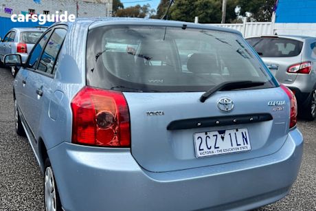 2004 Toyota Corolla Wagon Ascent