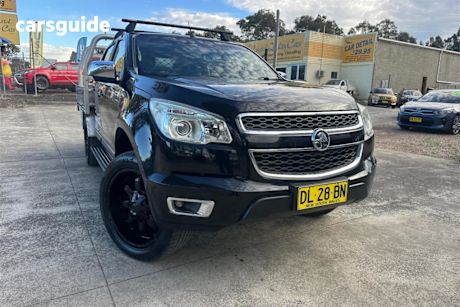 Black 2014 Holden Colorado Crew Cab Pickup LTZ (4X4)