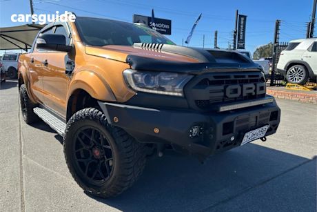 Orange 2018 Ford Ranger Double Cab Pick Up Wildtrak 3.2 (4X4)