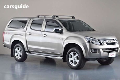 Brown 2016 Isuzu D-MAX Crew Cab Utility LS-U HI-Ride (4X4)