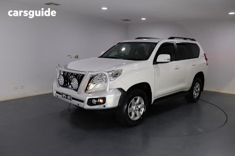 White 2017 Toyota Landcruiser Prado Wagon GXL (4X4)