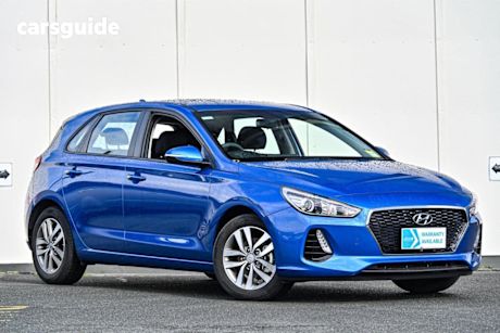 Blue 2018 Hyundai I30 Hatchback Active