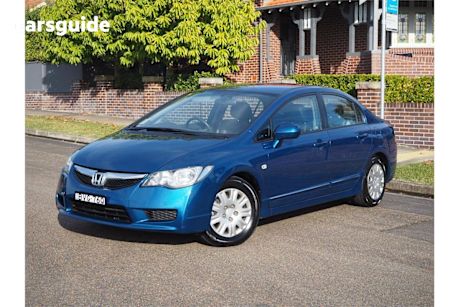 Blue 2010 Honda Civic Sedan VTI LE