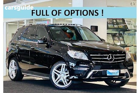 Black 2015 Mercedes-Benz ML SUV ML250 BLUETEC 4X4