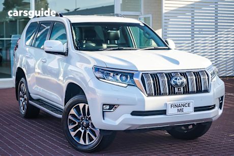White 2022 Toyota Landcruiser Prado Wagon VX