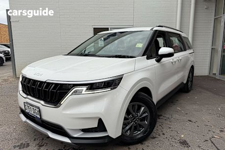 White 2022 Kia Carnival Wagon S