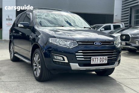 Blue 2014 Ford Territory Wagon Titanium (rwd)