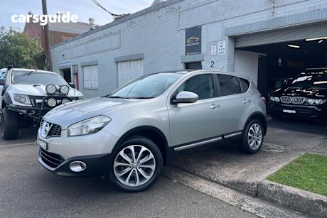 Grey 2011 Nissan Dualis Wagon Ti (4x4) J10 SERIES II