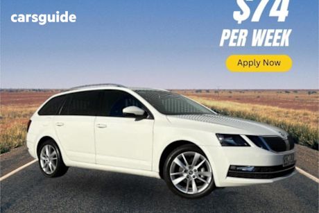 White 2019 Skoda Octavia Wagon 110 TSI