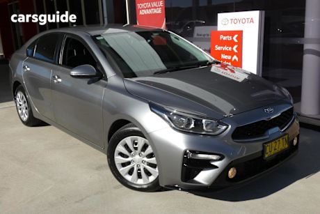 Grey 2019 Kia Cerato Sedan S