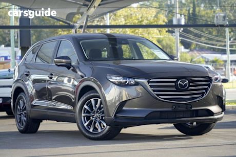 Silver 2022 Mazda CX-9 Wagon Sport (fwd)