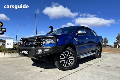 Blue 2021 Ford Ranger Double Cab Pick Up XLS 3.2 (4X4)