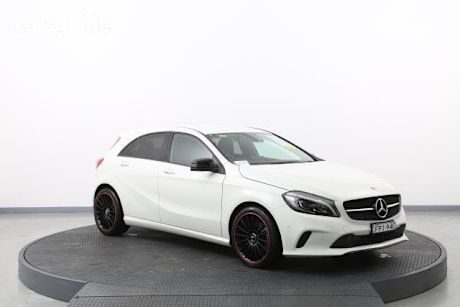 White 2018 Mercedes-Benz A180 Hatchback