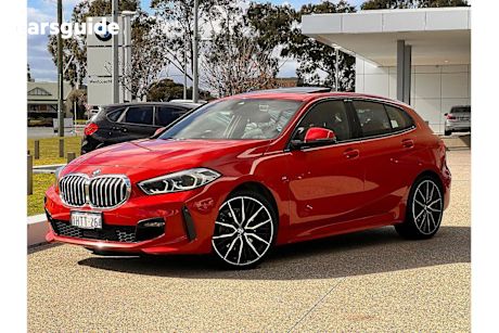Red 2022 BMW 1 Hatch 118I M SPORT F