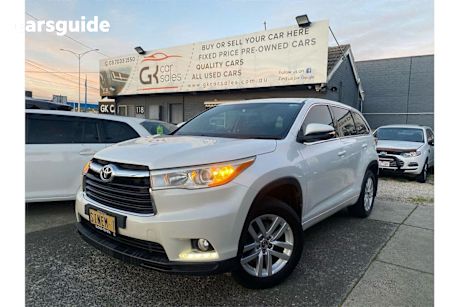 2016 Toyota Kluger Wagon GX F