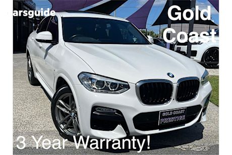 White 2019 BMW X4 Wagon XDRIVE20I M SPORT 4X4