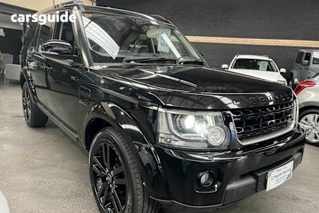 Black 2015 Land Rover Discovery 4 Wagon 3.0 SDV6 SE