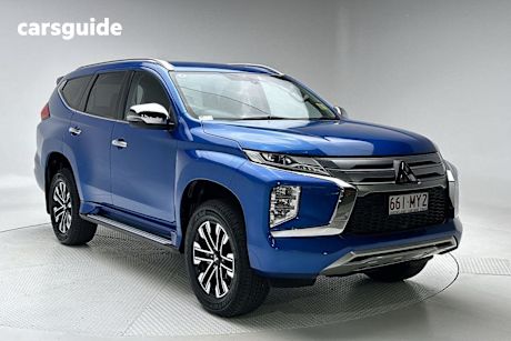 Blue 2024 Mitsubishi Pajero Sport Wagon GLS 4X4