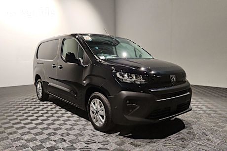 Black 2024 Peugeot Partner Van Premium Long